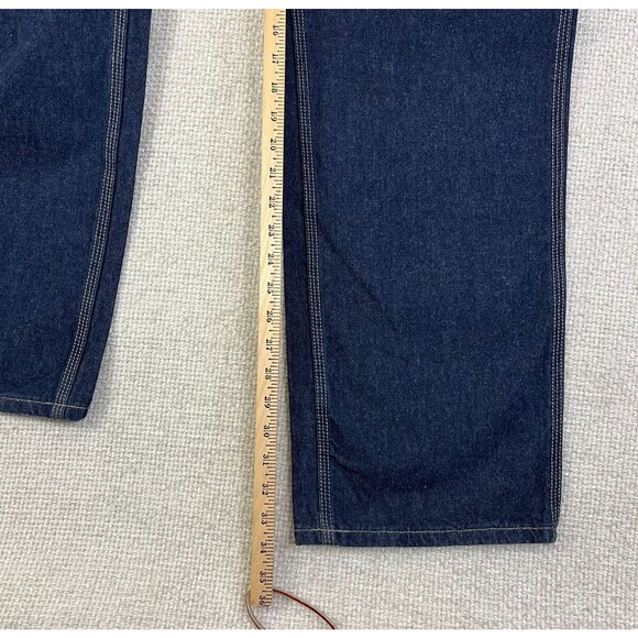 Carhartt FR Jeans Men's 33x34 Original Fit Flame Resistant Utility Workwear Blue - Picture 10 of 12